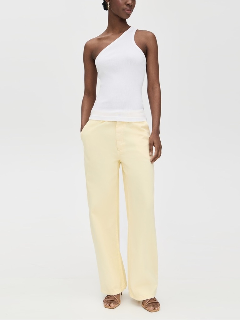 NWT - Ronny Kobo - Matteo Pants - Yellow